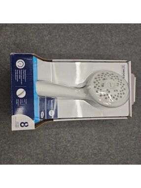 Moen Adler Hand Held Shower Head White 8 Settings